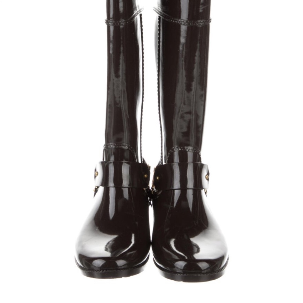 Michael Kors Rubber Knee-High Rain Boots - Picture 3 of 5